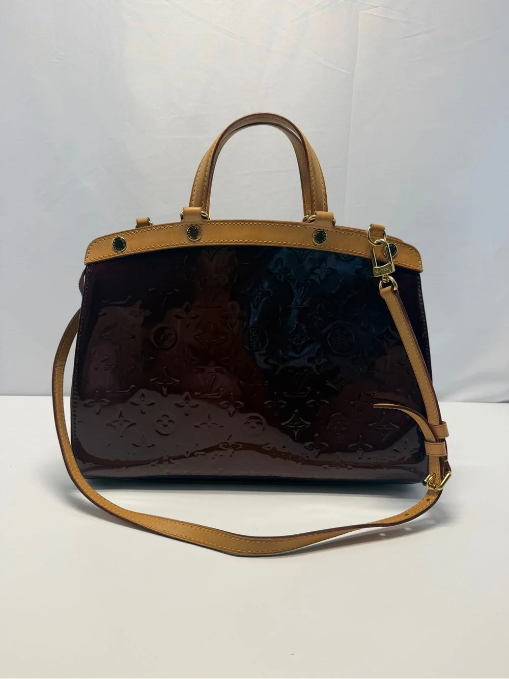 Louis Vuitton vernis brea GM 2012 Monogram Vernis Brea GM satchel